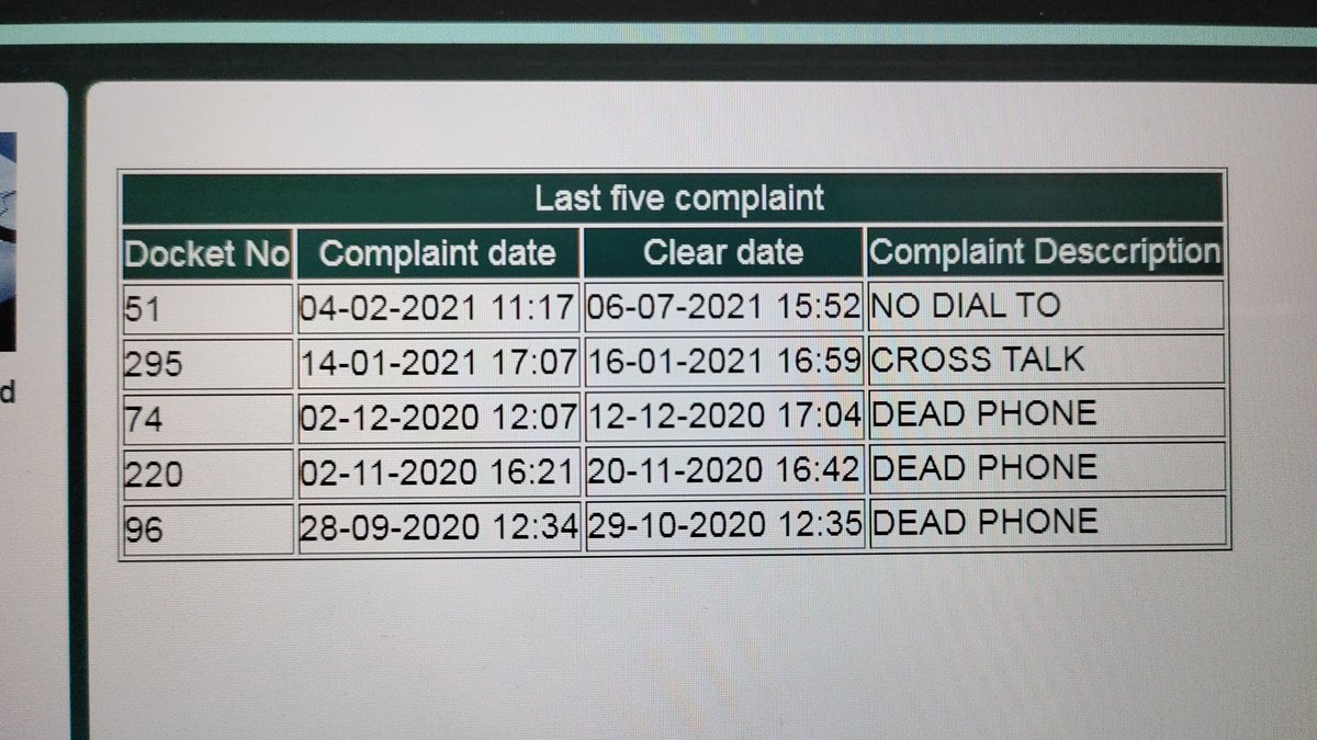 narayanisales's tweet photo. @MTNLOfficial @TRAI @PMOIndia ◆Phone is dead from Oct 2020. 
◆Several online and offline complain but no response.
◆Requested for closer of connection  but still bills are received and being paid.
◆Why Mtnl is destroying image &amp; efforts of Modiji by using his photo. https://t.co/4FvJWEuWg9