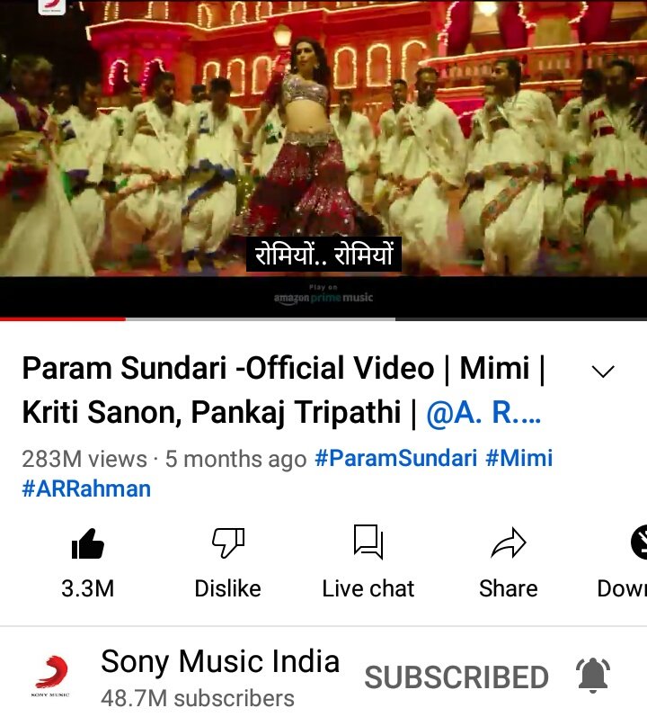 SonaSsg's tweet photo. #MusicallyYours 🔥💯
@shreyaghoshal 's efficieny, effort & dedication has gifted us such remarking immense musical vibes.🔥
#ParamSundari 👉 #283M views
#ZaalimaCocaCola👉 #122M
#JalaJalaPaathamNuvu 👉 #110M
#KannuHodiyaka 👉 #106M
2021 belongs to the Queen.
We love you 🙏 https://t.co/2glKmD58YT