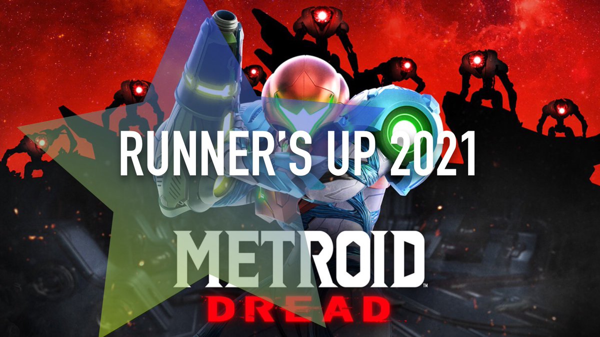 WKDplay's tweet photo. Our Runner’s Up for #GameOfTheYear #2021 goes to #MetroidDread on #NintendoSwitch. It’s a mixture of #classic #games including #MetalGearSolid and #Contra moments with the EMMI robot. It perfectly matches up with the #switchOLED. Score: 5/5 https://t.co/KJkGvJE534
