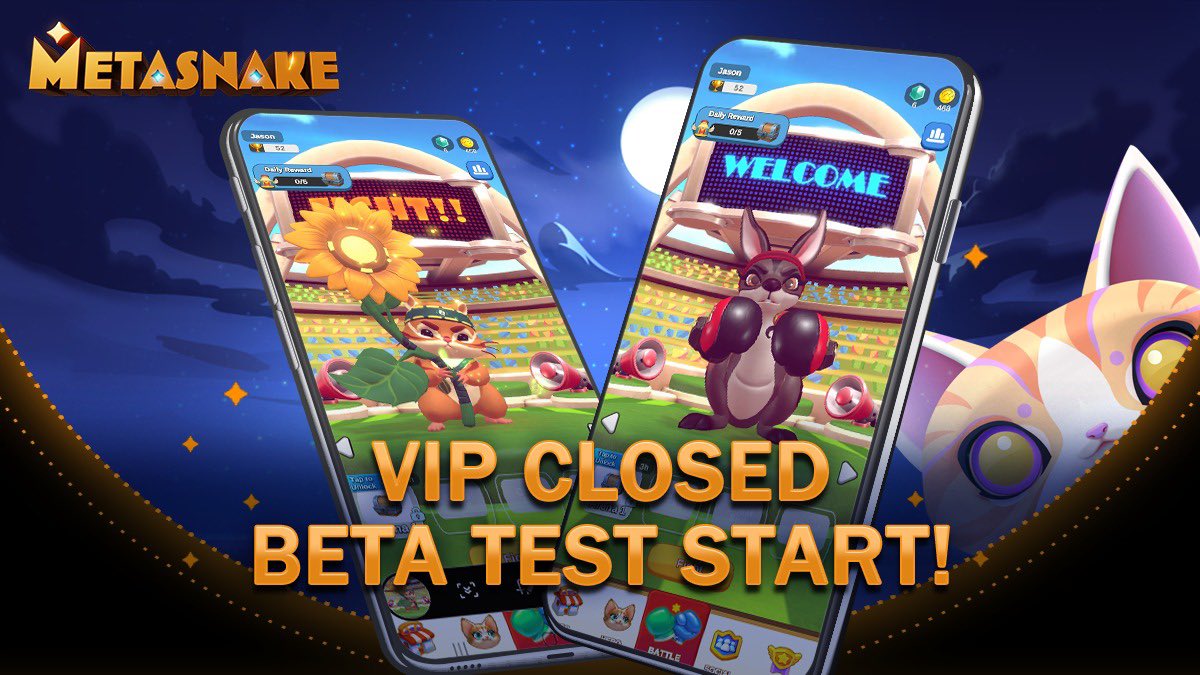 metasens's tweet photo. #Metasnake 🐍 VIP Closed Beta Test Started! PVP function is on, try it with friends now and leave us some feedback!

Download link:
https://t.co/QZKxOY7dsH

#GameFi #Metaverse https://t.co/JeJ4lW49gQ