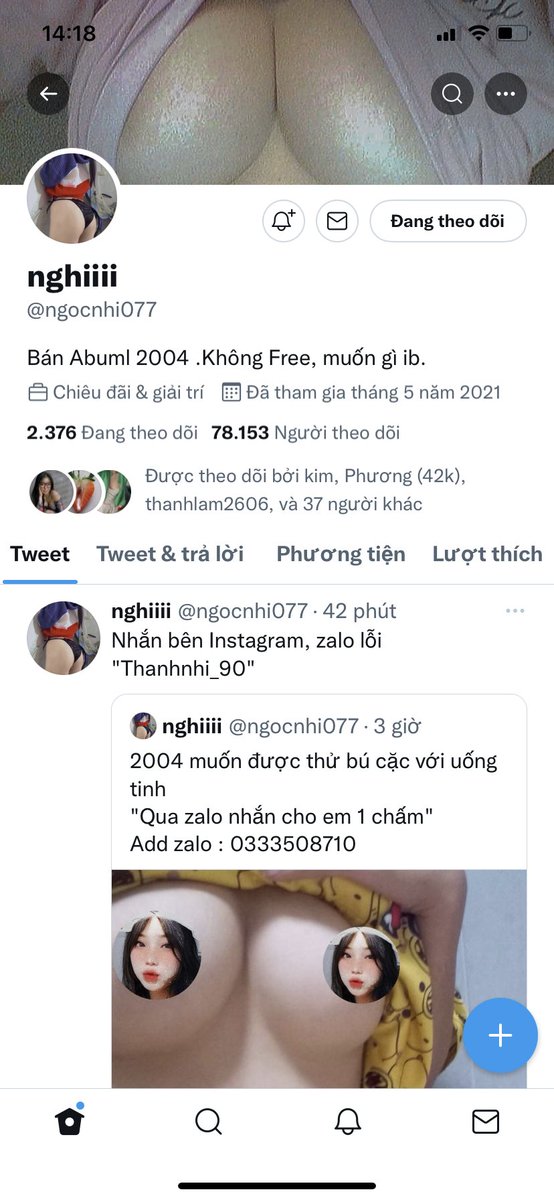 peter70610255's tweet photo. Con đỉ này lừa đảo nha ae https://t.co/eLfHVdLoMG