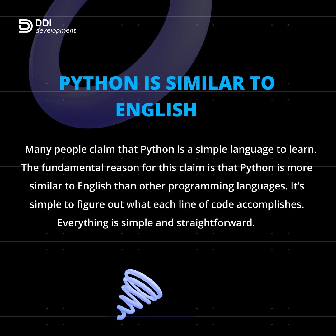 DDI_Development's tweet photo. 8 interesting facts about #Python (part 2)
#python #pythonfacts #pythonprogramming https://t.co/2FM7YAq6gQ