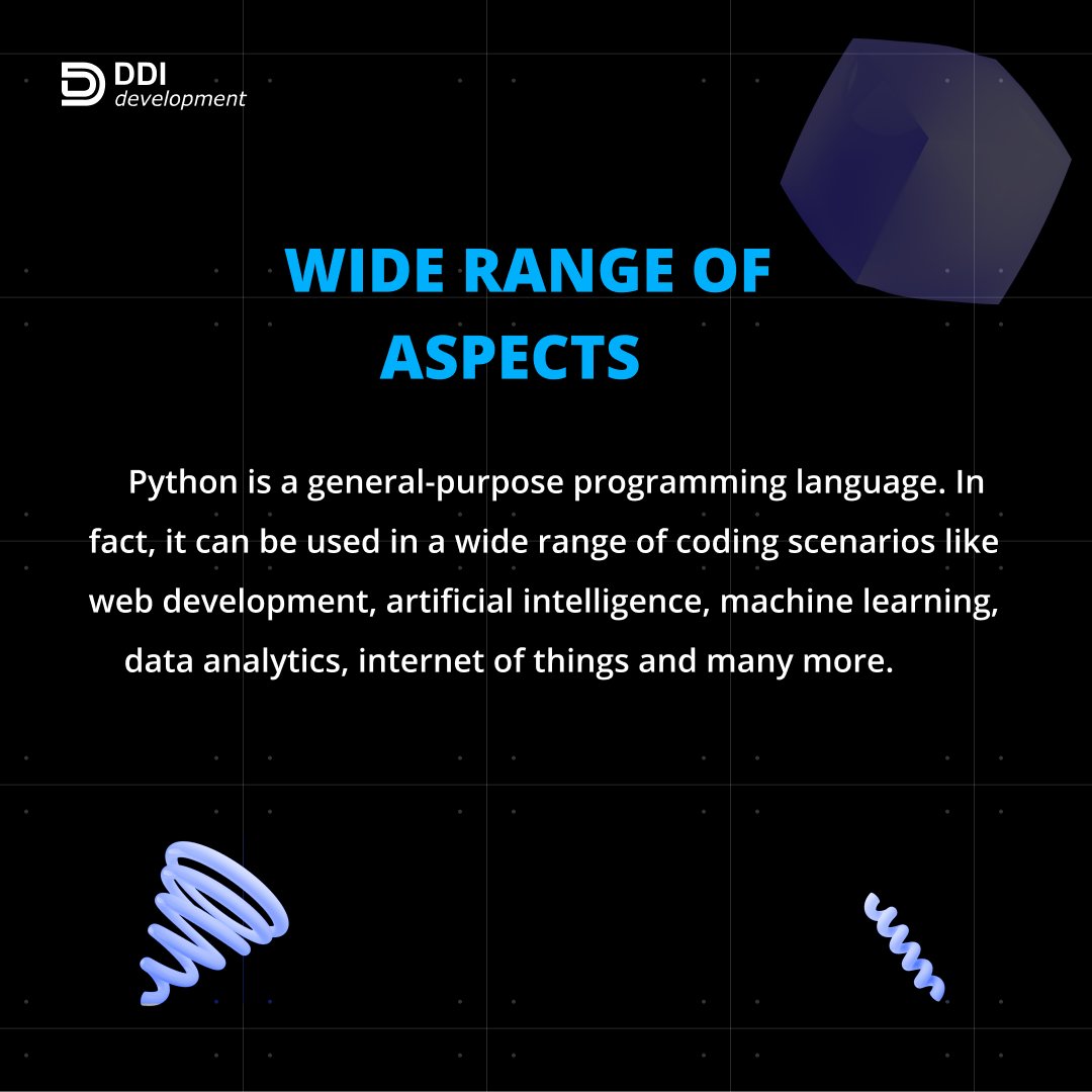 DDI_Development's tweet photo. 8 interesting facts about #Python (part 2)
#python #pythonfacts #pythonprogramming https://t.co/2FM7YAq6gQ