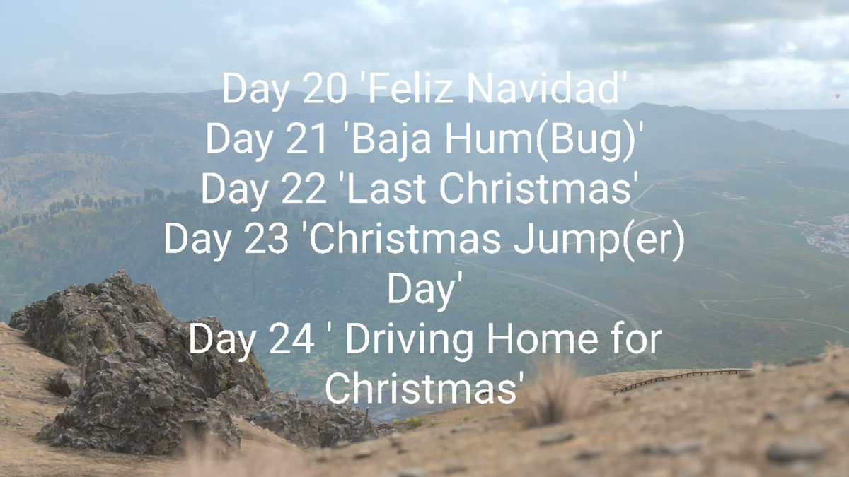 FTCentral_'s tweet photo. We're into the final stretch of the #FTCAdvent and here are your remaining themes. https://t.co/E8s5Lowbpd