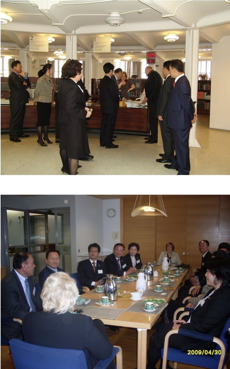 핀란드 헬싱키대학 다녀왔는데...
학력에 넣어도....

장관집무실에서 직접 면담도 했는데... 경력엔 어찌?