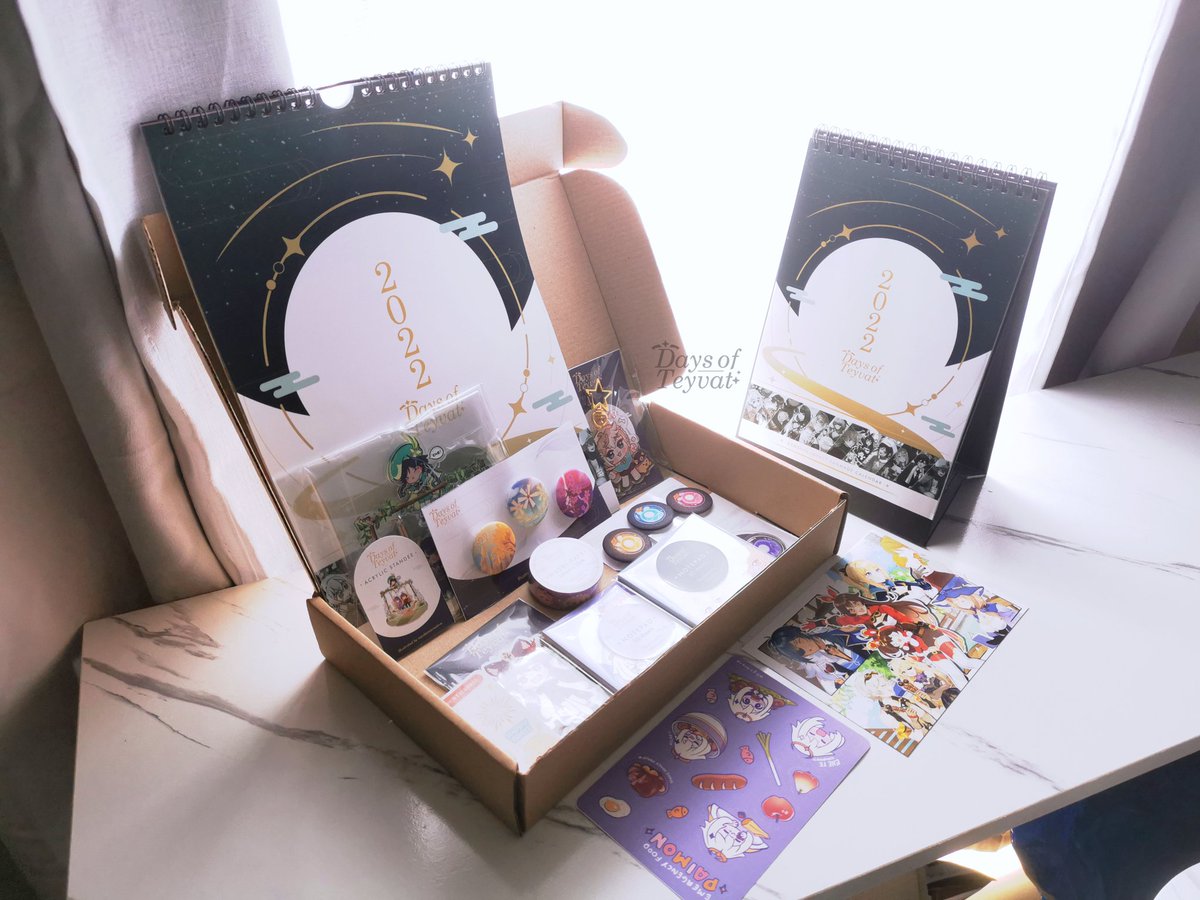 daysofteyvat's tweet photo. You may still order from Shopee (closes on December 22) and bigcartel (will bw shipped next year). #Daysofteyvat #GenshinImpact https://t.co/Ud2hBmR1bK