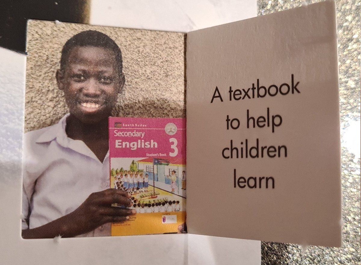 GilberdykeRocks's tweet photo. Day 20. We are lucky enough to supply a textbook to a child to help them learn today. #learningisimportant https://t.co/9PHQkuq71H