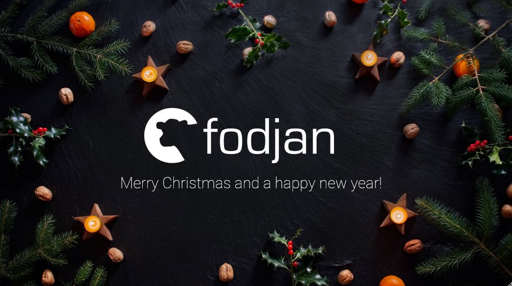 Wir wünschen euch ein wundervolles Weihnachtsfest und einen guten Rutsch ins Jahr 2022 🍾 Wir freuen uns schon darauf auch 2022 wieder gemeinsam mit euch anzupacken!
- Liebe Grüße vom gesamten fodjan-Team 🥳