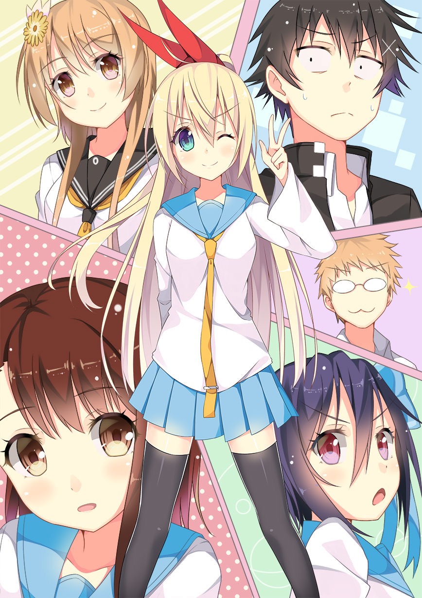 Ales 固定ツイrtでもいいから見て 祝一条楽誕生日 僕がニセコイの中で好きなキャラのひとりのらっくんは千棘ちゃんと仲がよくてかっこいいな 桐崎千棘 小野寺小咲 鶫誠士郎 舞子集 橘万里花 Nisekoi ニセコイ マフラー 冬 一条楽生誕祭21