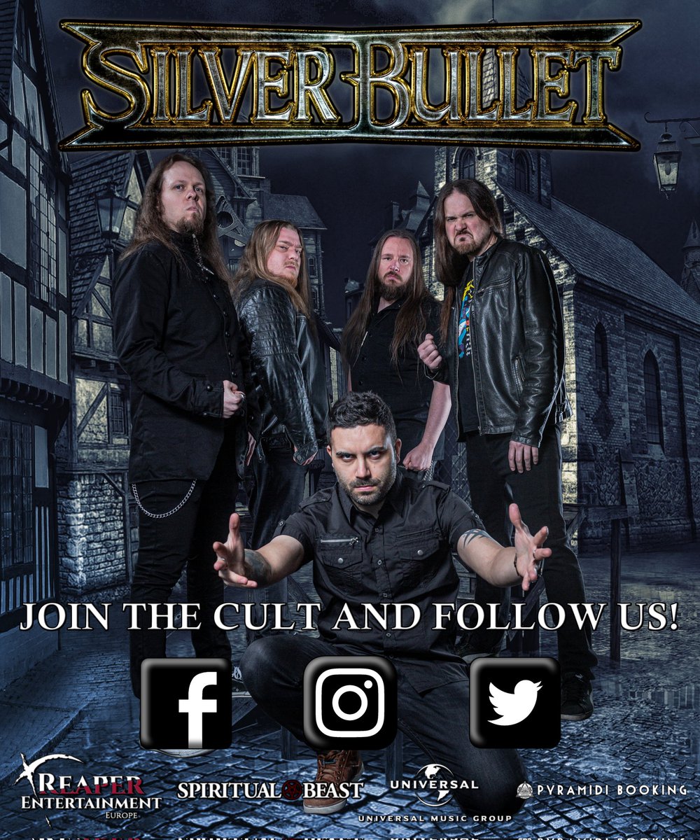 Silverbulletoff's tweet photo. Bulletheads!💥 Spread the word and force your friends and family to join the cult!🤘😛

@ReaperEntertain
@spiritualbeast
@UMG_News

#silverbullet #jointhecult #facebook #instagram #twitter #heavymetal #powermetal #symphonicmetal #bulletheads https://t.co/zN6CoVU0RN