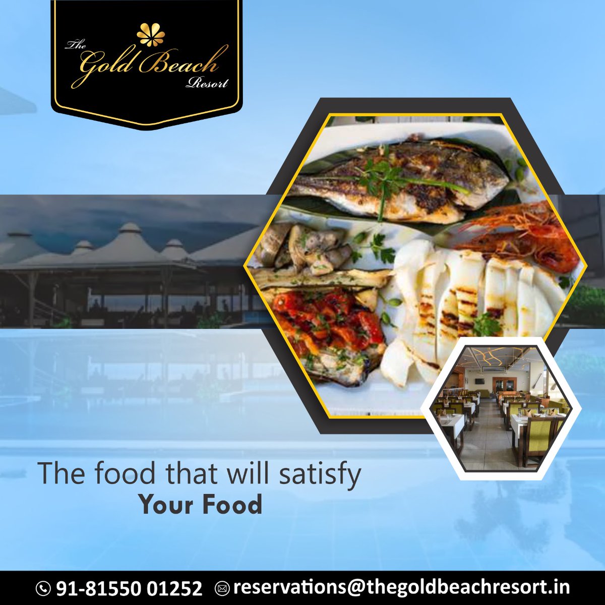 thegoldbeach's tweet photo. Plan your weekend vacation to India's most loved beach resort in Daman.

Book your stay today!

#beachresort #resort #daman #damanresort #rooms #luxurious #LuxuriousRooms #Weekendplace #seafaceresort #thegoldbeachresort #Deliciousfood #familyvacation #vacationplanning https://t.co/LM8oyo6yEf