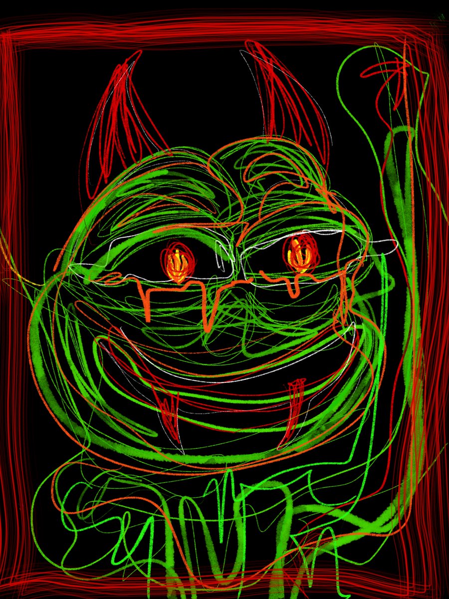 GM!
GN!
New Drop
Evil Pepe
10/10editions: 2 ꜩ
objkt.com/profile/tz1ckm…