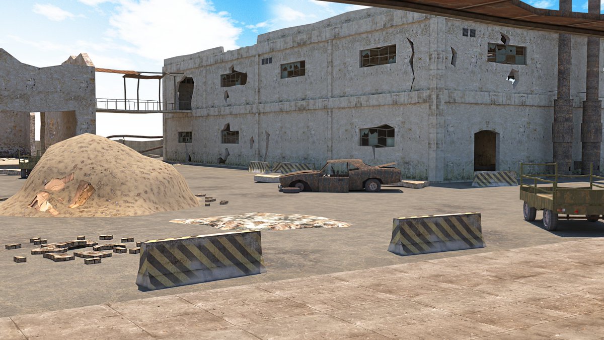 game_models's tweet photo. 📢Get Better with this, Abandoned Factory - Scene
50% off assets | 30% off bundles🎆
Factory parking - Scene for $17.50🤪
🕙Only few days
📥https://t.co/lVIG9XbL65
.
#unity3d #gamedev #indiedev #assets #IndieGameDev #lowpoly #3DModel @Team3DAcademy @IndieGameGuys @AssetStore https://t.co/Lrli6cH1sy