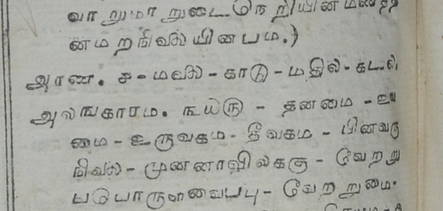 JLC1956's tweet photo. @bharathanrd @virtualvinodh @oligoglot @_agnel @longhandnotes I initially started enquiry because I had noticed a difference between reading in the 1824 first Printed edition of #சதுரகராதி, which is "#மதில், & reading in the 1732 #Manuscript of the same where one sees #மதிள்
I then checked #speechBased #Proença1679.
https://t.co/liZC3dSKr4 https://t.co/D0Ao69Iv2T