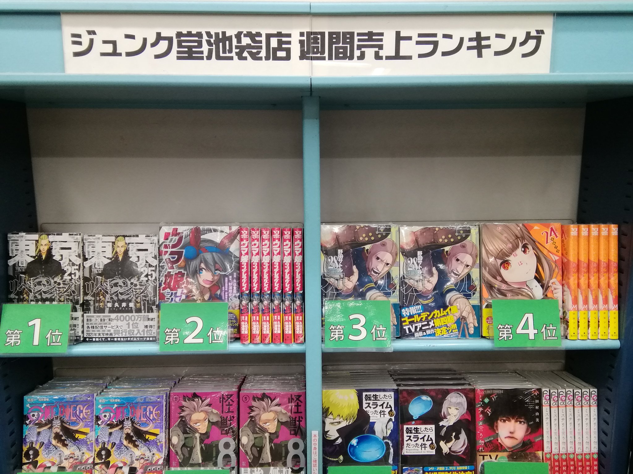 ジュンク堂書店池袋本店 コミックフロア Junkuik Comic Twitter