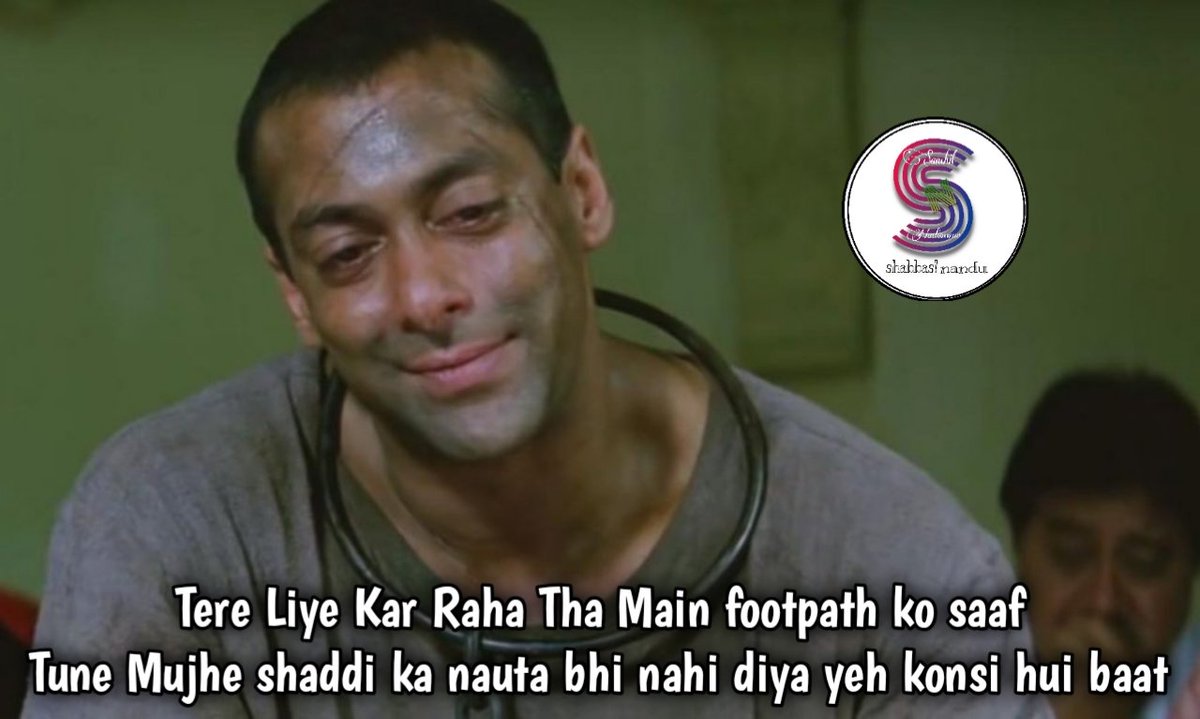 NadanwarSanchit's tweet photo. Selmon bhoi ki shaayari 

#shayaari #selmonbhoi #salmankhan #salmanbhai #memes #shaadi #nauta #onvitation #katrinakaif #vickykaushal #vickat #funnymemes #shabbasnandu https://t.co/eYPv0HGxm6