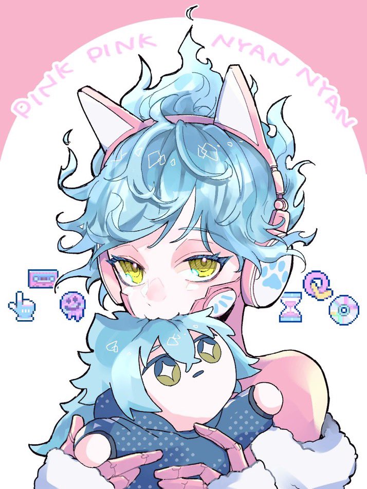 「PINK💗CAT🐱GEAR 」|ぷん🐝のイラスト
