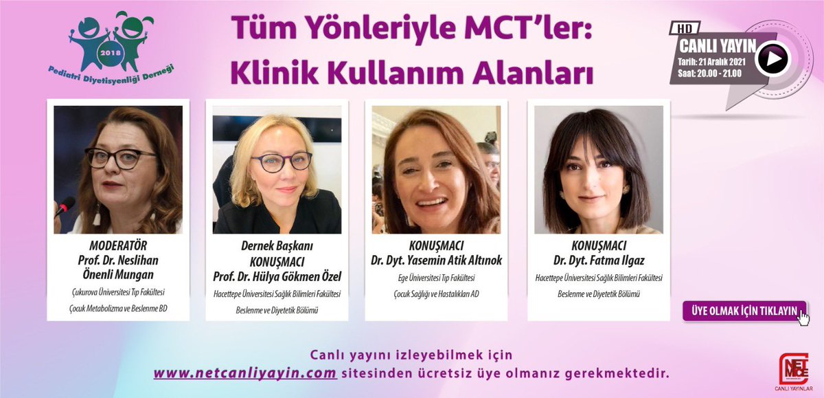 2021 yılının son webinarında buluşmak dileğiyle….
Eebinarımıza katılmadan önce netcanliyayin.com adresinden kayıt yaptırmayı unutmayın