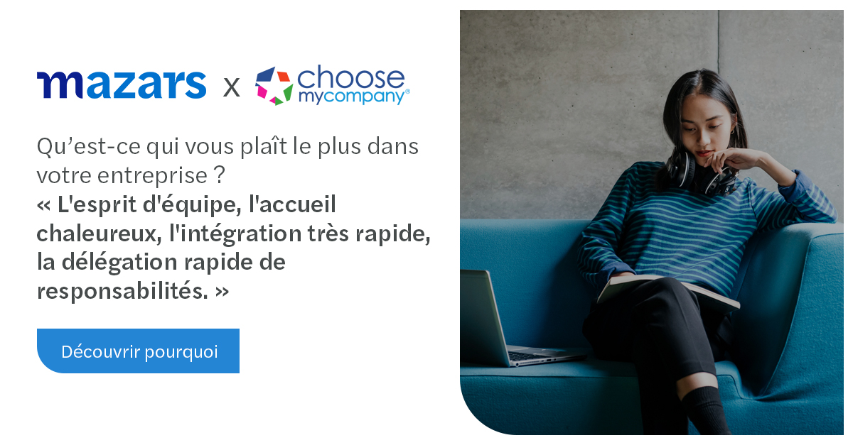 👀 Nos stagiaires vous partagent leur expérience chez Mazars !
Pour en savoir plus sur nos #stages et #alternances : mz.rs/3E6GKbl
#HappyTrainees <a href="/choosemycompany/">CMC_NEWS</a>
