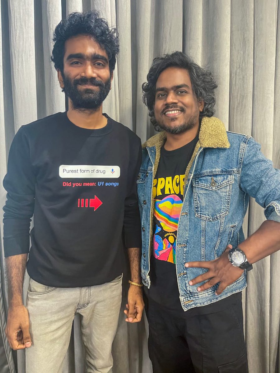 Director @pradeeponelife meets @thisisysr & welcomes him on board for @Ags_production #Production22 

@agscinemas @archanakalpathi @aishkalpathi @venkat_manickam @onlynikil