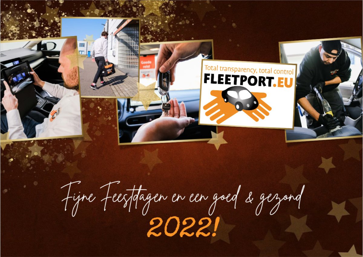 Het is weer het einde van het jaar! Bij Fleetport zorgen wij ervoor dat iedereen gerust de auto kan inleveren of kan ontvangen. Zo gaat elke berijder vrolijk het nieuwe jaar in! Namens Fleetport wensen wij iedereen fijne feestdagen en een goed &amp; gezond 2022!