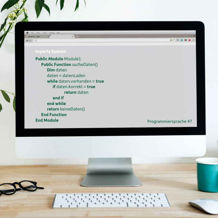Kleiner Tipp: Die gesuchte Programmiersprache wird heute vor allem für Anwendungen im .NET-Framework benutzt.