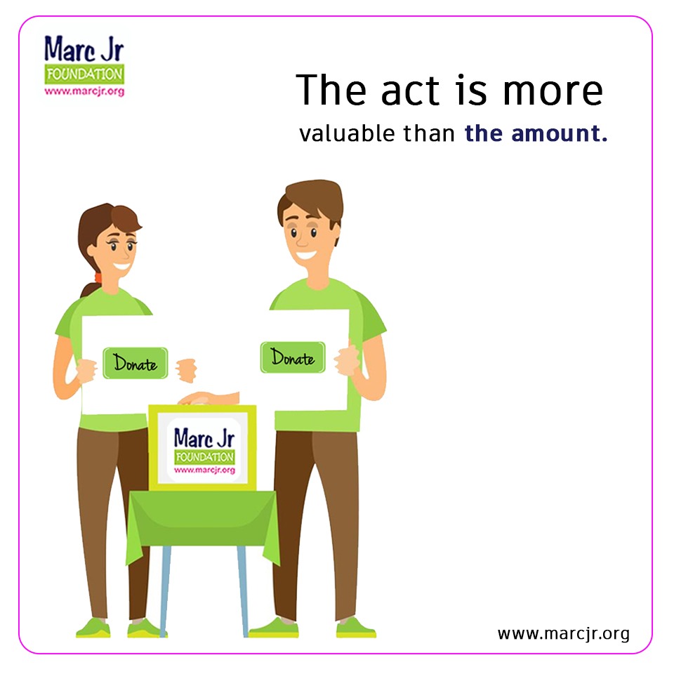 MarcJrFnd's tweet photo. The act is more valuable than the amount. 💝
.
https://t.co/zM0dnf3lNL
.
.
.
.
#MarcJr #donationdrive #nonprofit #DIPG #fundraiser #DipgWarrior #donationsmakeadifference #ngo #MarcJrFoundation https://t.co/eF8OgOK14D