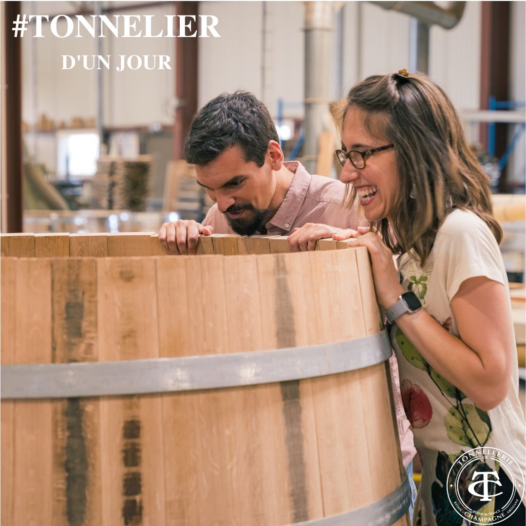TonnellerieCA's tweet photo. Encore à la recherche d'un cadeau original ? Offrez un bon #TonnelierDunJour pour une découverte immersive VIP de la #Tonnellerie de #Champagne: visite + montage et roulage #FUT + #degustations 
Détails en MP + site partenaire  @ReimsTourisme 
#oenotourisme #ExperienceAlaRemoise https://t.co/0GkCL242p4