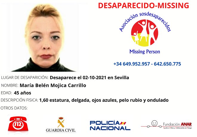 sosdesaparecido's tweet photo. Activamos la Red de cajeros automáticos @EuronetATMsEU para difundir la alerta de María Belén, desaparecida en #Sevilla 

#Desaparecidos  #sosdesaparecidos #España 
#EuronetATMsEU https://t.co/WhWl3MYbHi