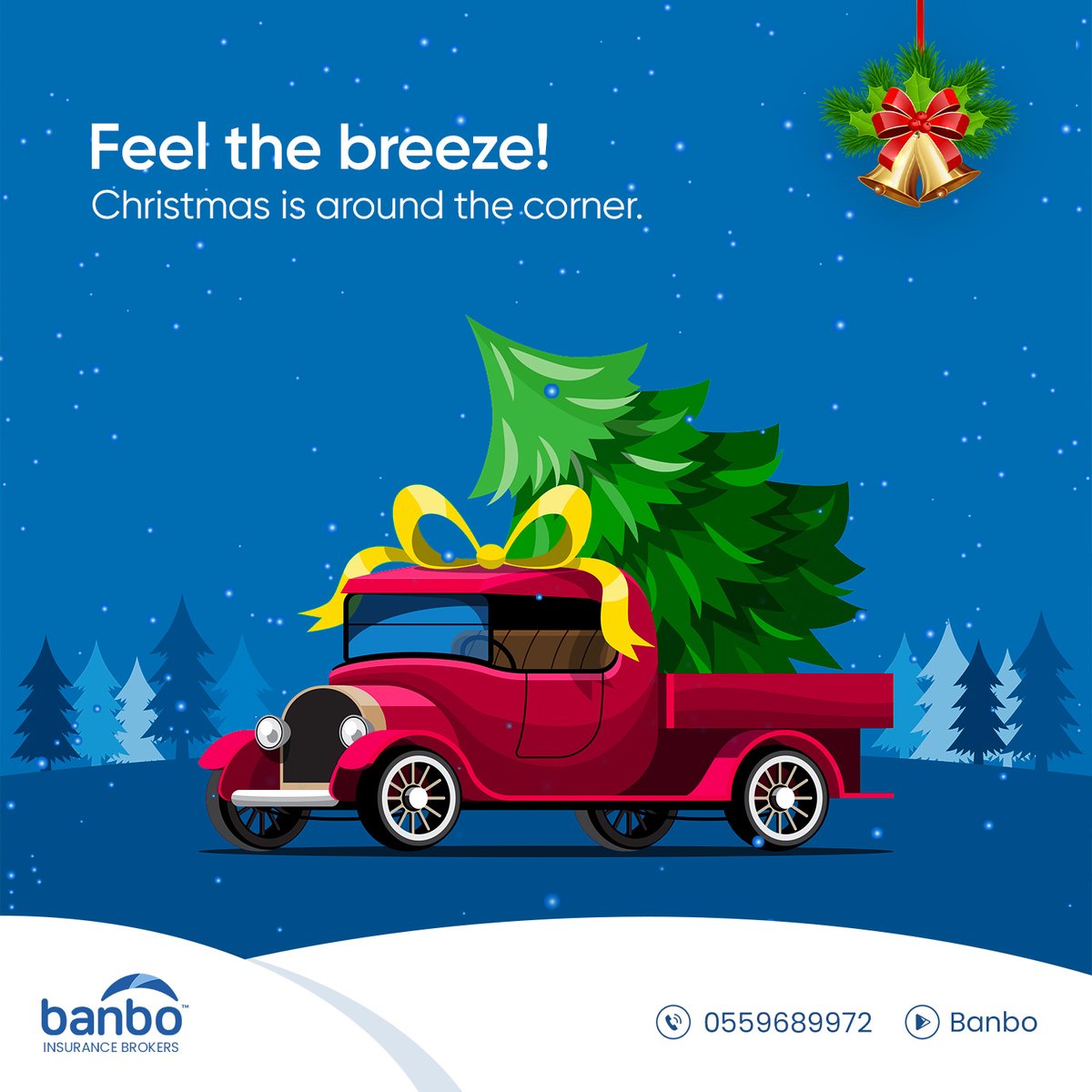 Drive safely into Christmas.

Dial *718*7# to purchase your motor insurance or call us on 0559689972.

#WeGiveYouMore #Insurance #InsuranceTechnology #InsurTech #InsuranceBrokers #InsurancePolicy
1m
