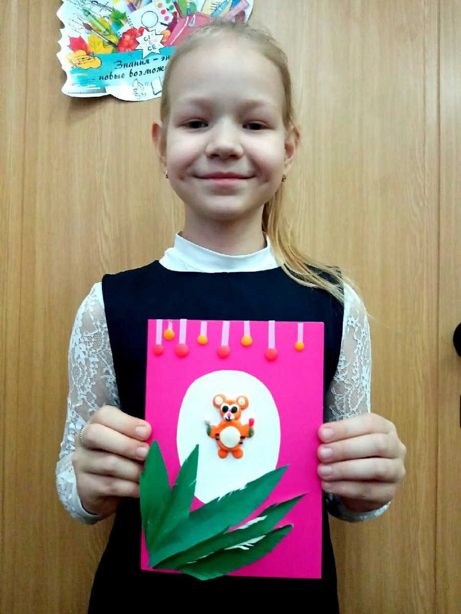 CVOtvorchestvo's tweet photo. Новогодние подарочные открытки "Тигренок" изготовили ребята д/о "НТМ "Фантазеры" на базе школы 83. Педагог Колесова М.О. https://t.co/jQ36dexaLj
