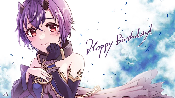 シノブちゃんおめでとう🎊🎈🎉
#プリコネR #シノブ誕生日 