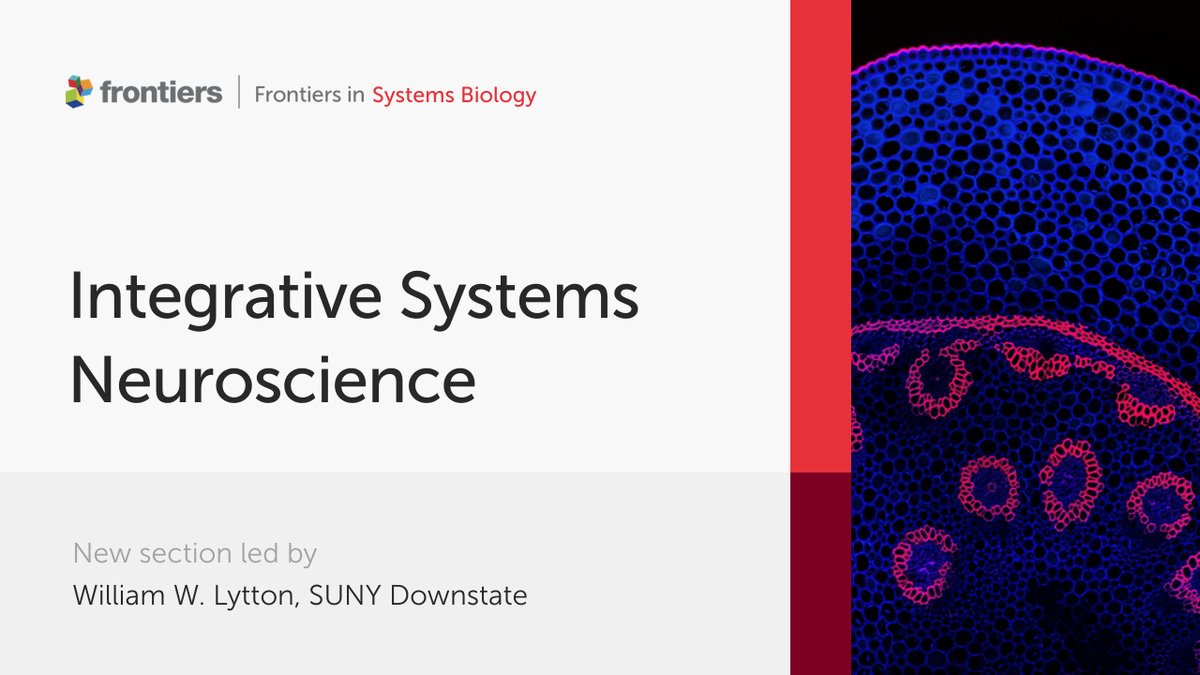 Frontiers in Systems Biology tweet media