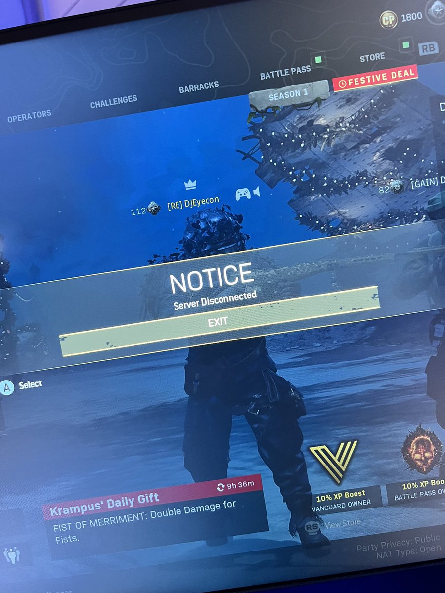 DJEyecon's tweet photo. @CallofDuty Every. Single. Time. https://t.co/ogIUb7qWzo