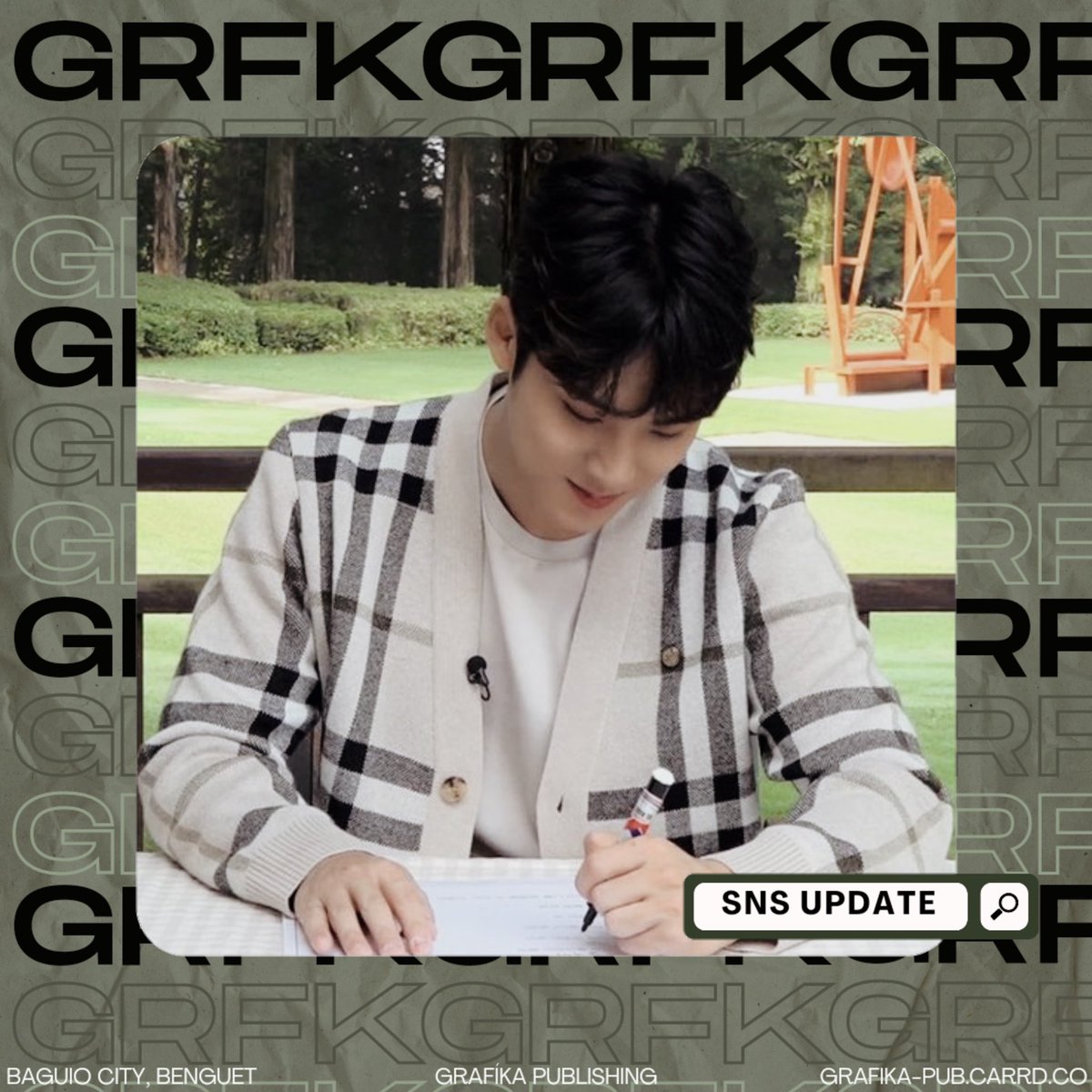 pahamworks's tweet photo. ㅤ

ㅤ      ⠀ https://t.co/O2YFY7pLfC posted an update! 
            ⌕ GRAFIKA main office, Baguio City
           ͏͏͏͏͏͏☰ 122021 — 4:27pm
            ❛ ngiti ngiti lang pero yung utak ko nasa noche buena na 
ㅤ https://t.co/q6IUoSDd7u