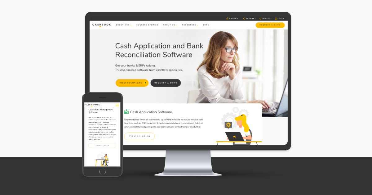 Big congratulations to the team at Cashbook Limited!
 
It was a delight to work with Cashbook on the complete redesign and transformation of their website. Thanks to their team for their collaboration on another successful project!
 
View their new site: cashbook.com