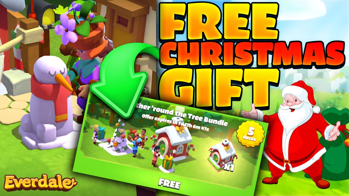 It's beginning to look a lot like Christmas!!
Get your FREE gift now in <a href="/Everdale/">Everdale</a> 

See the complete video on the new items: youtu.be/cgbAAdZlhMQ

As a gift to us, a "like" would mean a LOT! Thank you!
Merry Christmas everyone!

#Everdale #EverdaleLife #EverdaleCRG