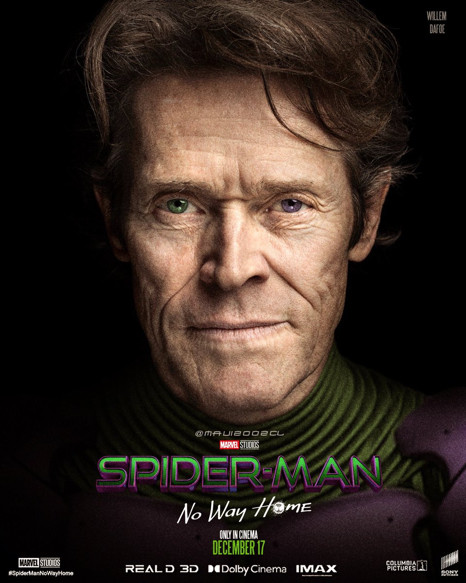 AraknideHQ's tweet photo. Je veux qu’on donne à Willem Dafoe un Oscar pour sa performance dans #SpiderManNowWayHome.

Le gars a repris un rôle qu'il a joué il y a presque 20 ans, et non seulement il a joué le personnage à la perfection, mais il l'a rendu encore MEILLEUR et plus fascinant qu'avant ? 👏 https://t.co/khaE3tSRtQ