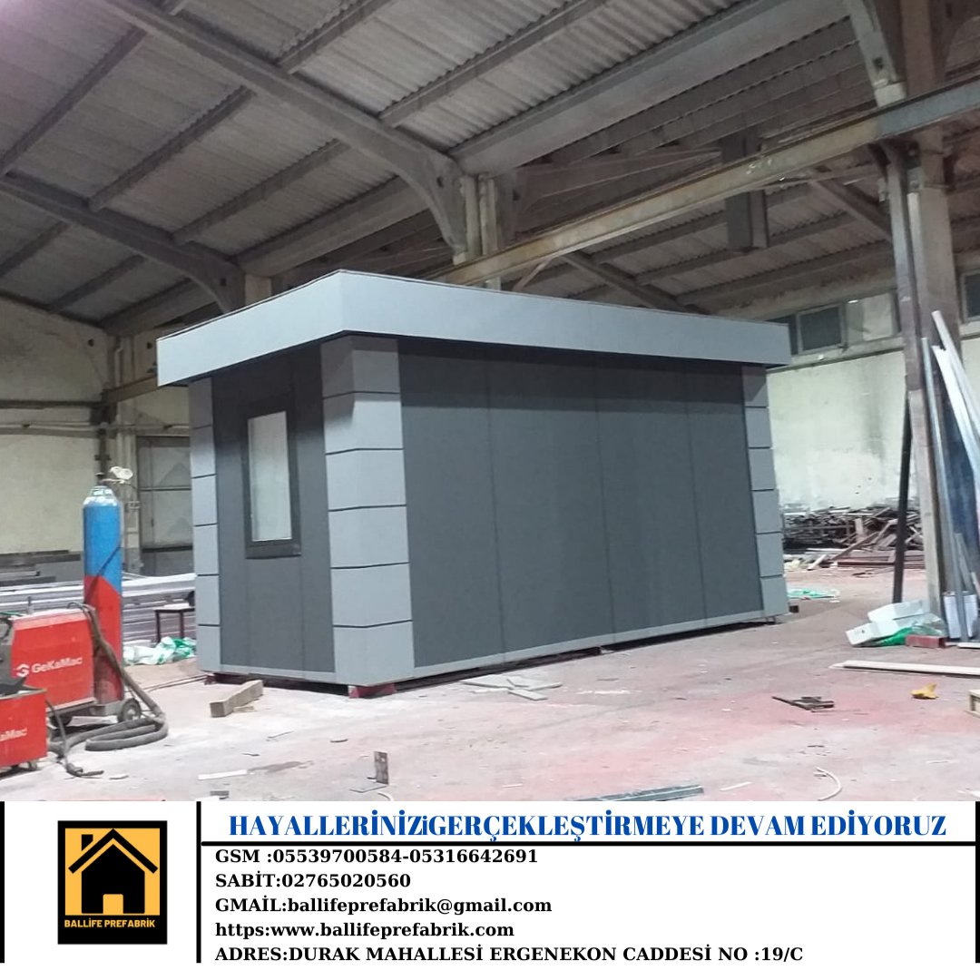 Ballife prefabrik olarak sizlerin hayallerini gerçekleştirmeye devam ediyoruz.

bilgi için:
05539700584 - 02765020560
ballifeprefabrik.com
DURAK MAHALLESİ ERGENEKON CADDESİ NO 19/C UK2 BLOK USAK