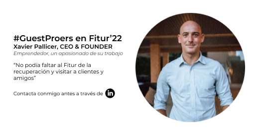 Estaremos en #Fitur22 con 🚀 <a href="/xpallicer/">Xavier Pallicer</a>  al frente.
Y tú, ¿te lo vas a perder?

Contacta con nosotros para solicitar una cita. ¡Nos vemos en Madrid!
lnkd.in/eUAXMvPA