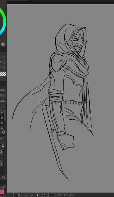 [ oc #Spectar ] i CANNOT draw this mf istg they are so goddamn hard to draw why did i do this to myself 