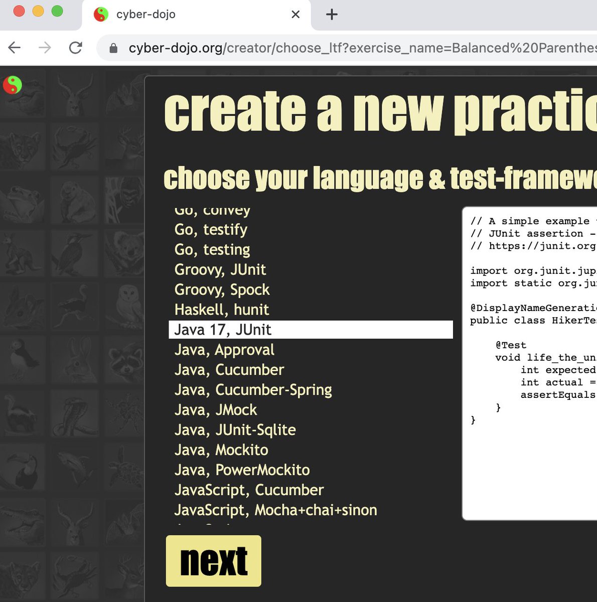 tstangenberg's tweet photo. https://t.co/UQtEC5uEFY got upgraded to java 17 😀
@java @LrsEckrt @JonJagger @WeDoTDD #tdd https://t.co/2FXkV412Sq