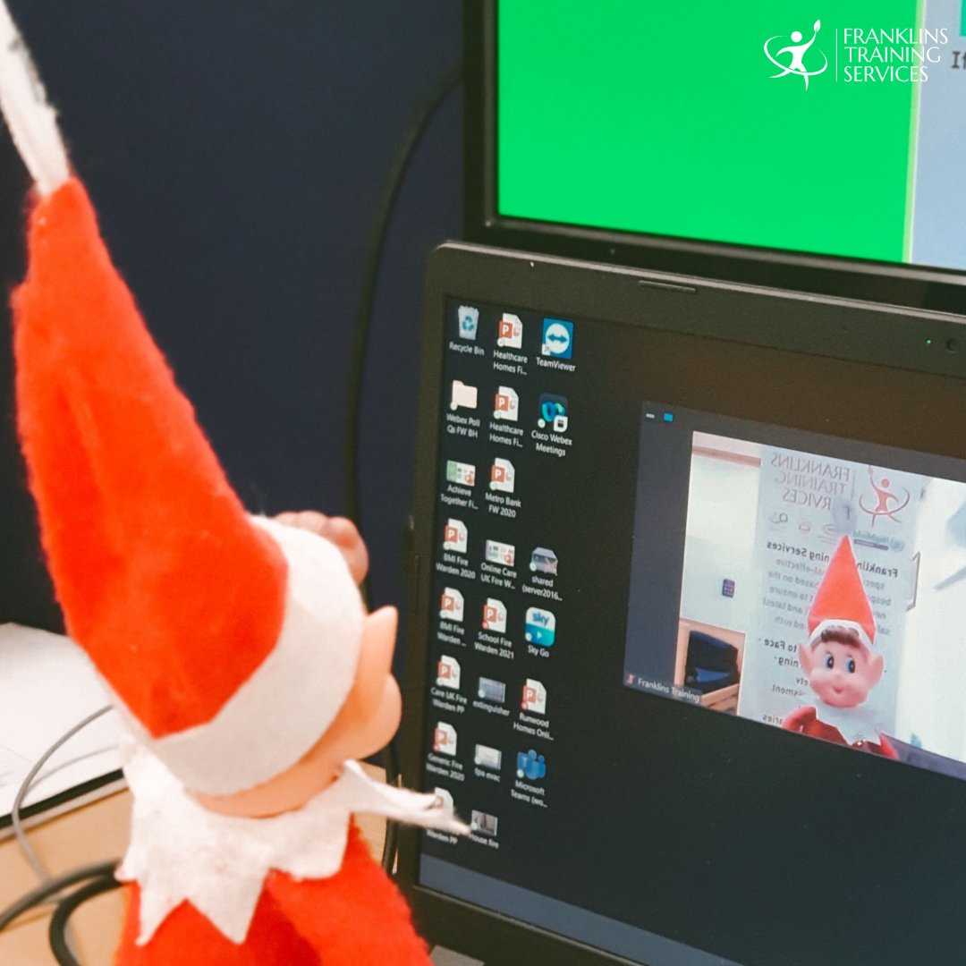 FranklinsFSLtd's tweet photo. 👨‍🏫 A little surprise for our attendees today, Tinsel is running our Fire Warden Zoom session this morning ... and maybe also the afternoon? 🤫
.
.
.
.
.
#fts #training #trainingcourses #firewarden #firemarshal #firesafety #awareness #cprtraining #firstaid https://t.co/F2DSfkCrbS