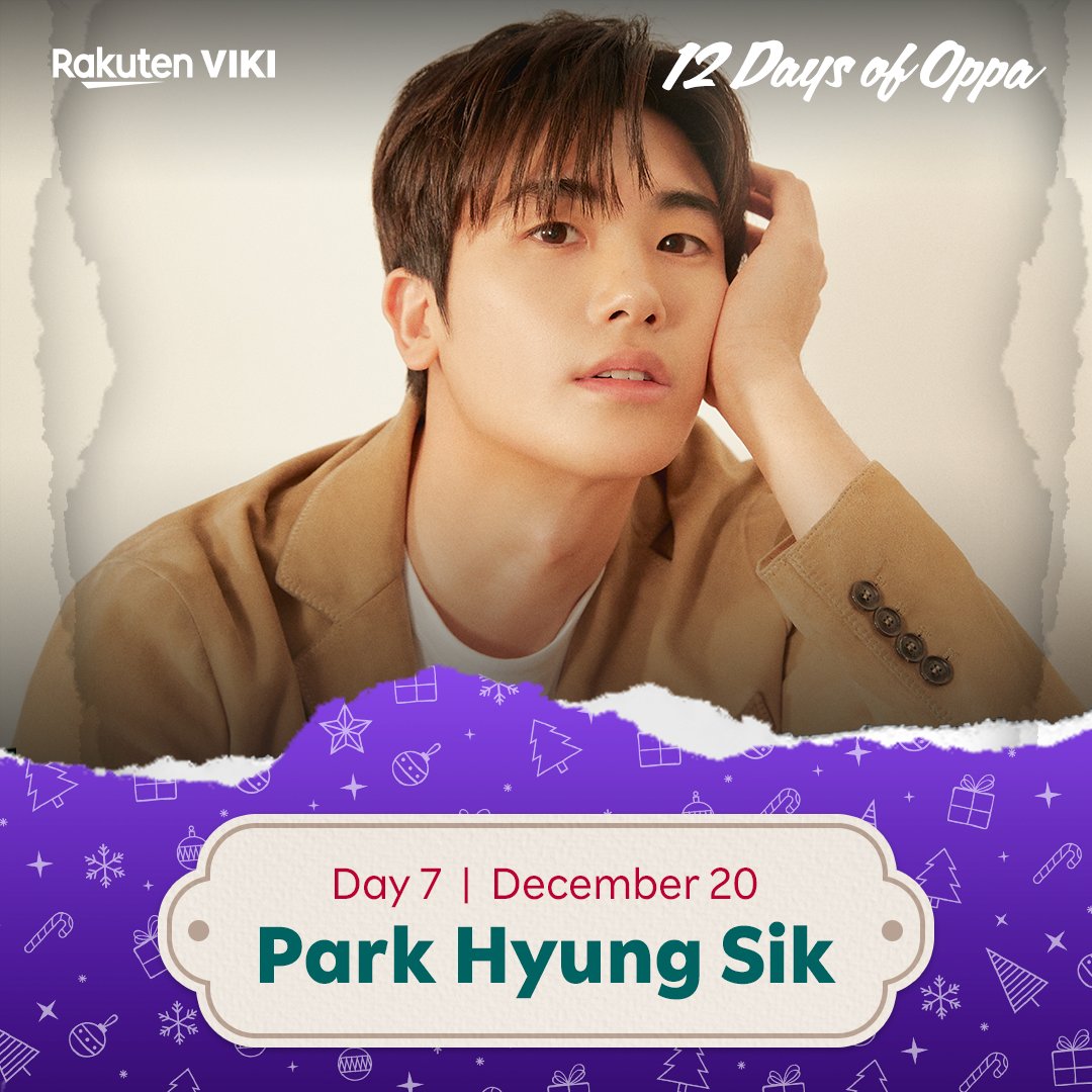 Viki's tweet photo. It’s Day 7 of the best festive calendar on the internet: The #12DaysofOppa! 🎅 A hint about today’s hunk: He brings happiness and could have a soft spot for you if you’re a strong woman! 🤔💖
Binge on some of his #dramas and #movies now – on #Viki: https://t.co/x3D5nQyuUH https://t.co/KEs2kJ5m3e