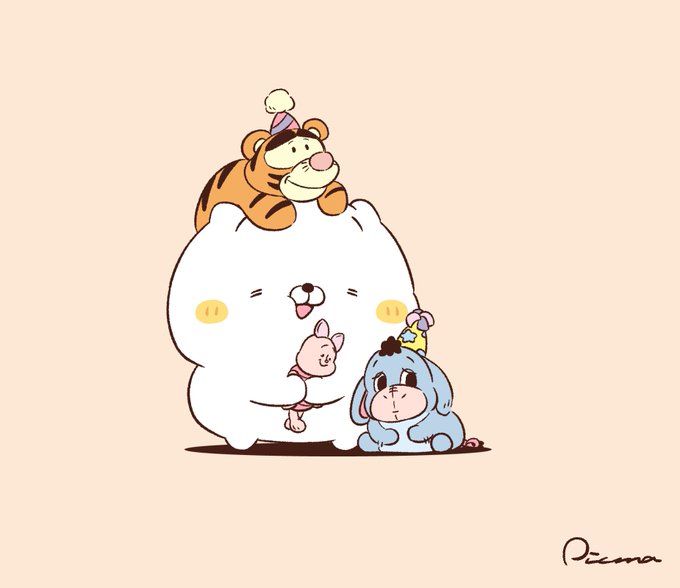 ピグレットのtwitterイラスト検索結果