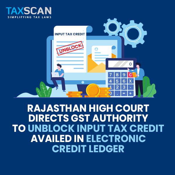 tax_scan's tweet photo. https://t.co/mPTTSLTspk
#RajasthanHighCourt #HighCourt #GSTAuthority #InputTaxCredit #ElectronicCreditLedger #Taxscan https://t.co/f7GkKJDlL7