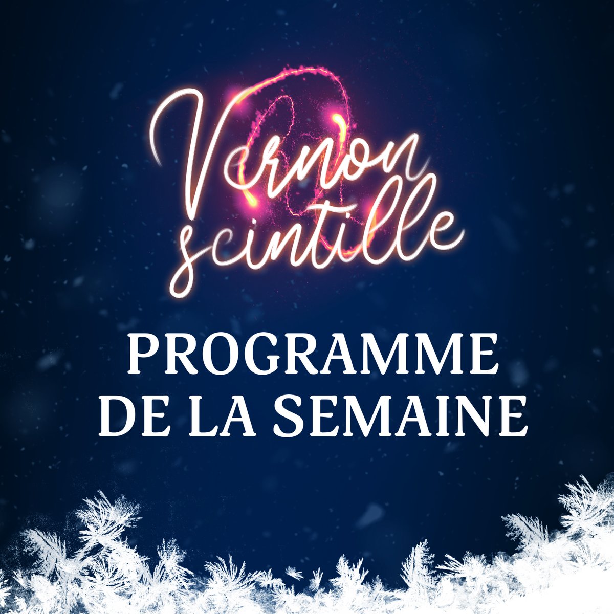 VilledeVernon's tweet photo. #VernonScintille ✨
Des animations de folie à quelques jours de #Noel : patinoire, mini-village olympique, magie et rencontre avec le #PereNoel... 🎅🏻
Émerveillez-vous à #Vernon ! 
Tout le programme : https://t.co/qdv3z2XtCg https://t.co/v80wcsTP7b