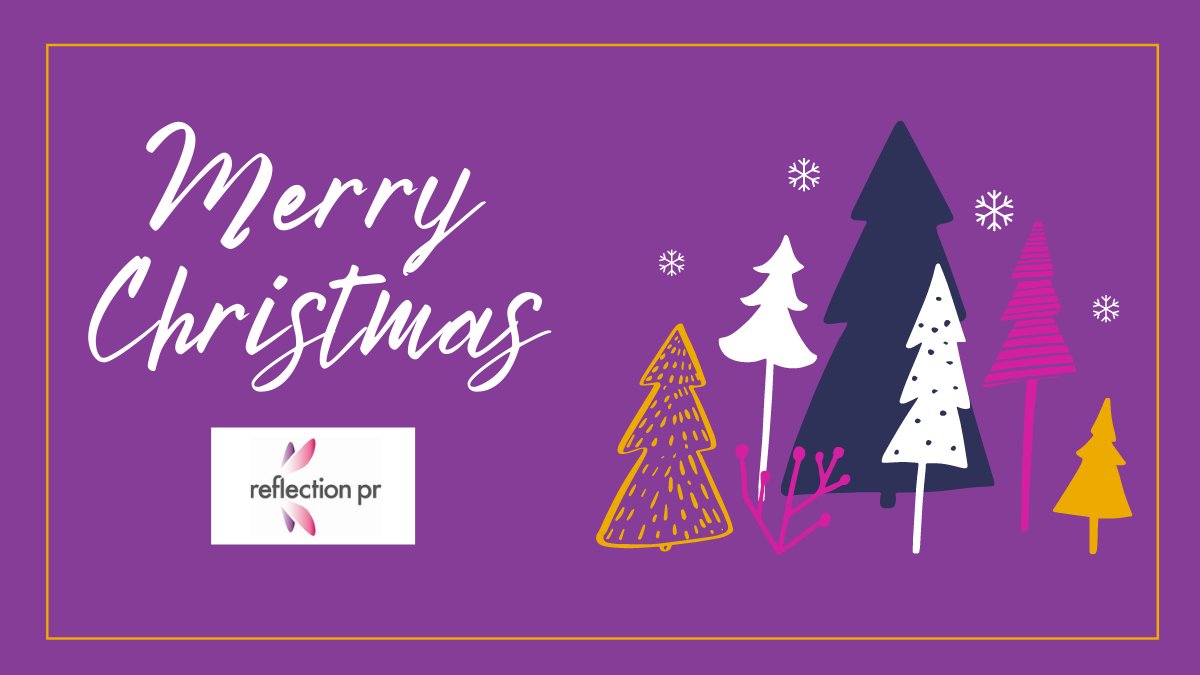 ReflectionPR's tweet image. Wishing everyone a wonderful Christmas!  We’re off for the Christmas holidays from Monday 20th December and we look forward to seeing you in 2022 when we reopen on Tuesday 4th January.