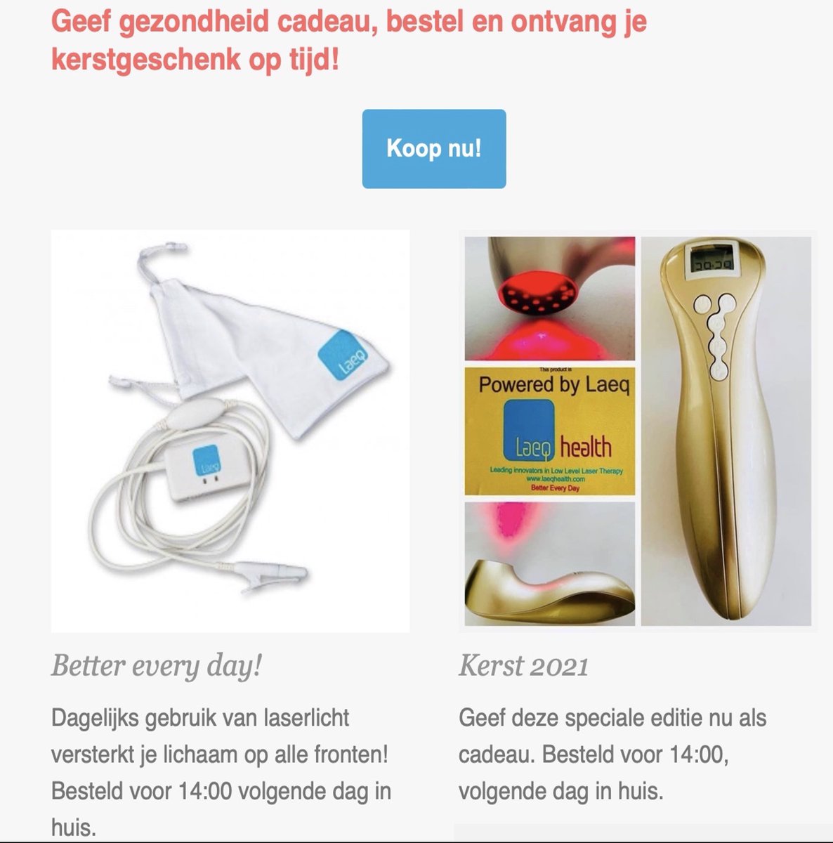 Het leukste cadeau voor gezonde leefstijl - mailchi.mp/laeqhealth/het…