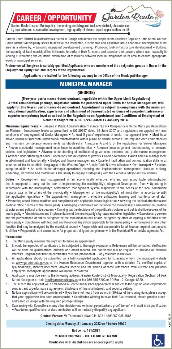 mikeconsultants's tweet photo. Various Municipality Vacancies 

Refer to pictures 

Share with others https://t.co/1kgc3Kb3oj